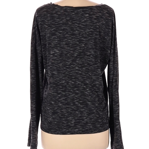 William Rast Black and White Long Sleeve Top - Picture 2 of 11
